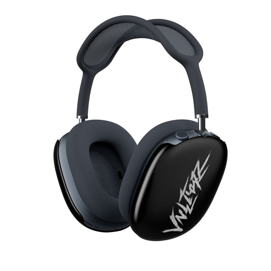 AirPods Max Case — Black Graffiti Logo Protective Shell