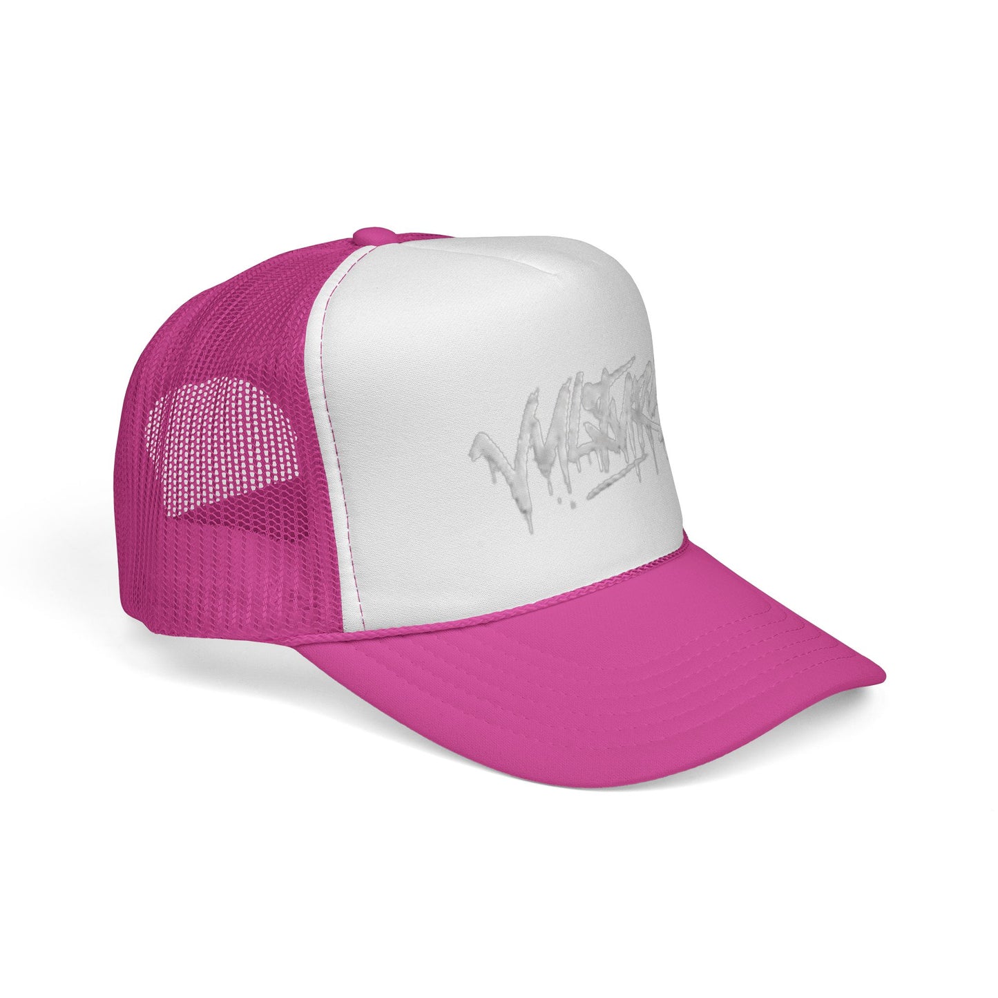 Graffiti Drip Trucker Cap - Urban Streetwear Mesh Hat