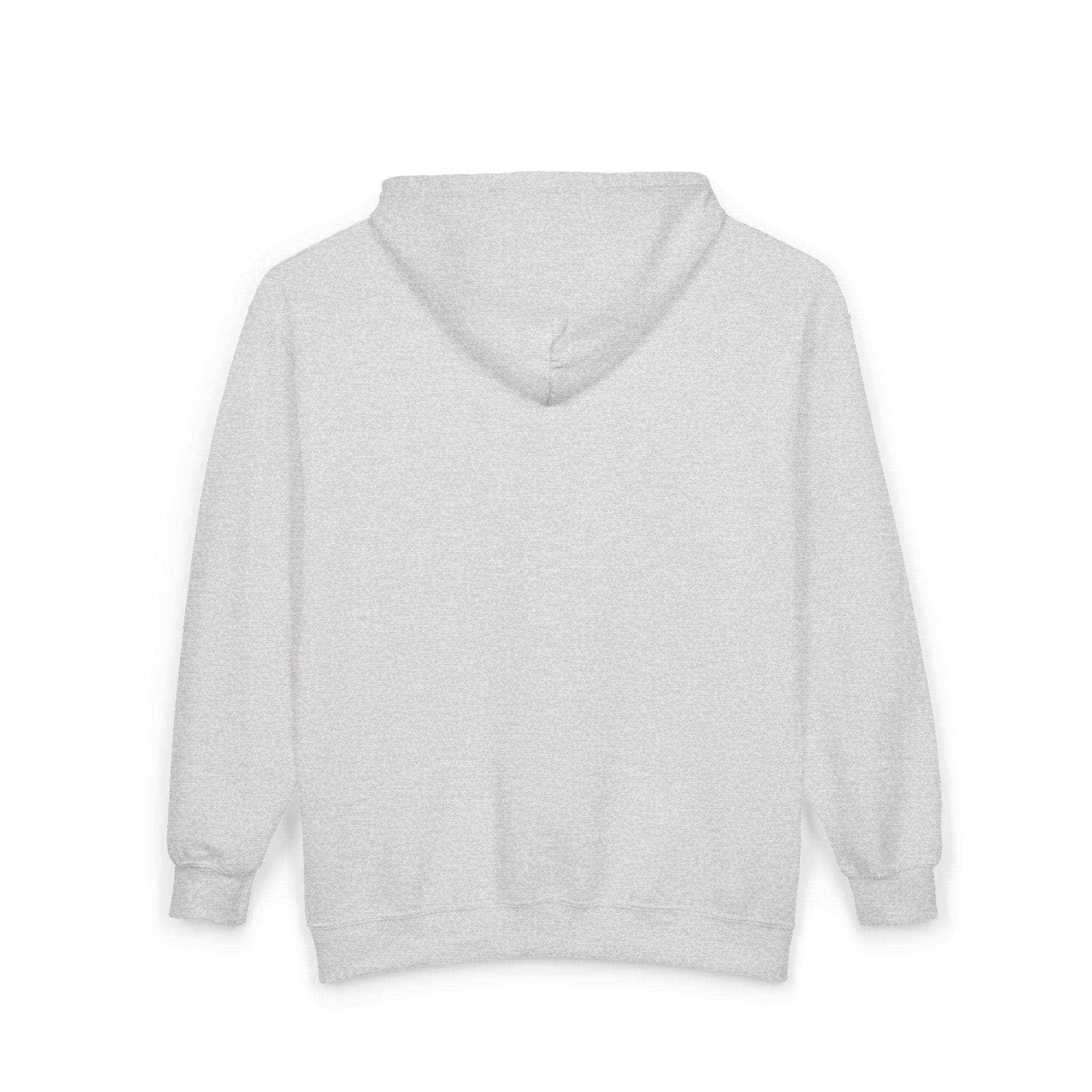 Plain White Full-Zip Hoodie