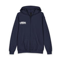 Youth Zip Hoodie with White Graffiti Logo