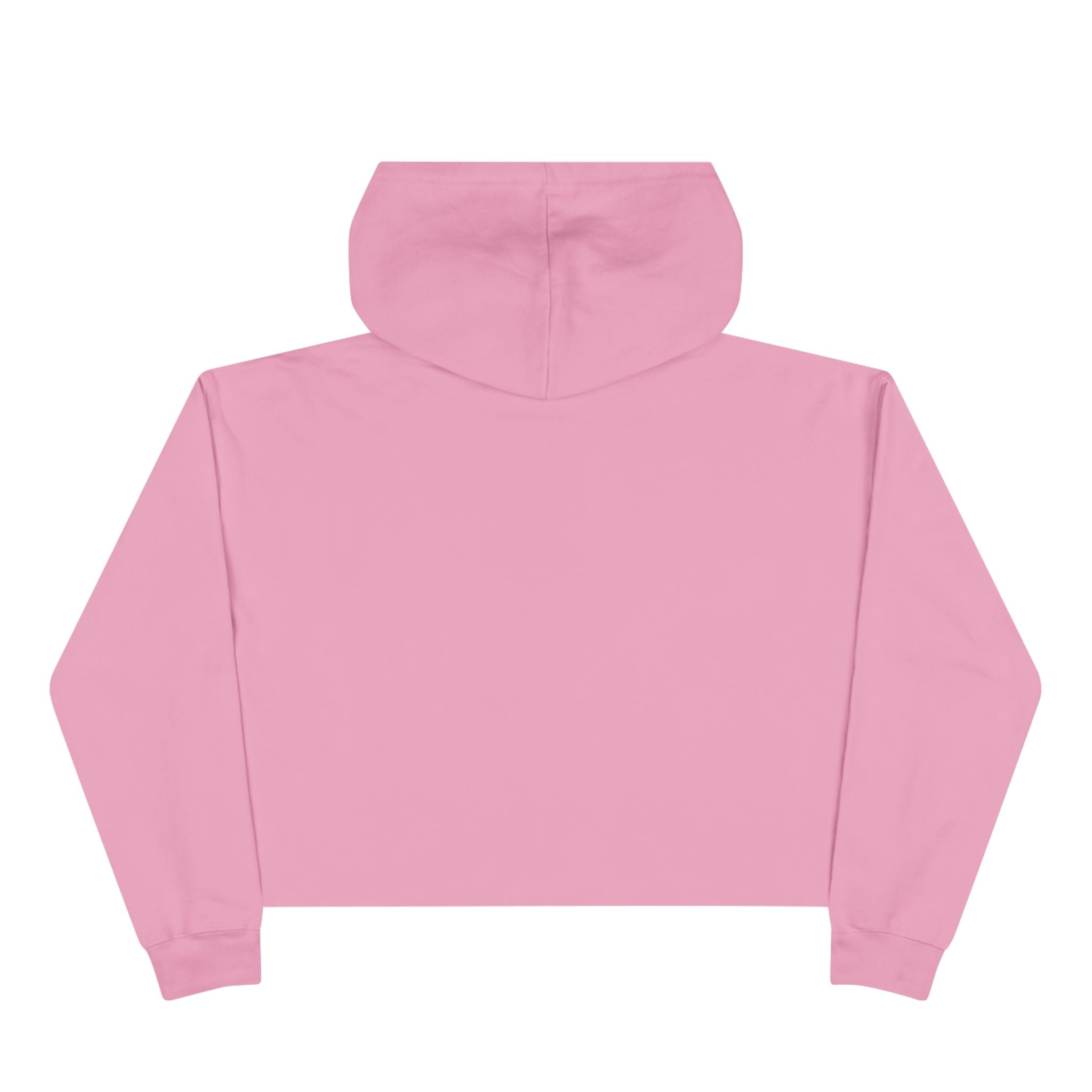Cropped Hoodie — Minimal Monochrome Graffiti Logo