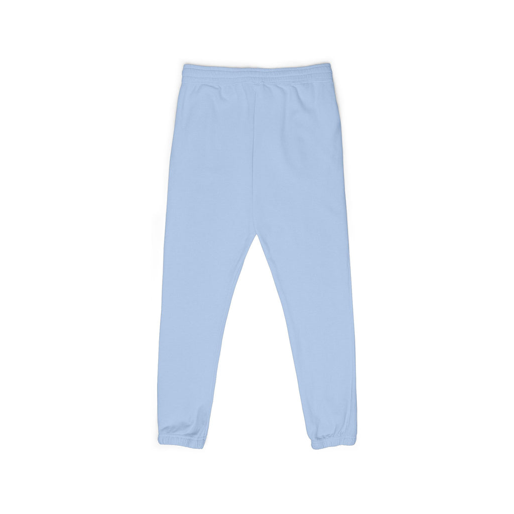 Fleece Sweatpants — Minimal Leaf Graphic Joggers