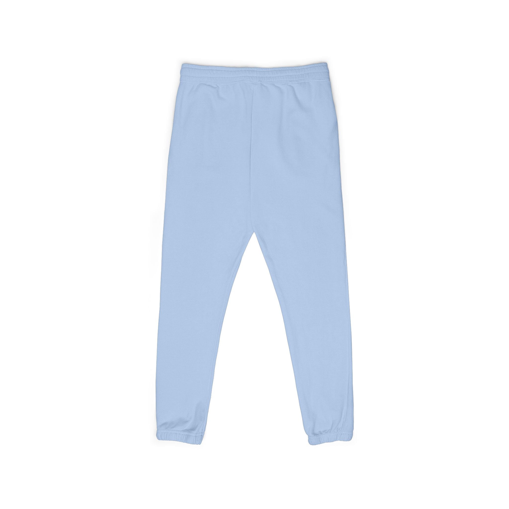 Fleece Sweatpants — Minimal Leaf Graphic Joggers