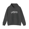 Hoodie — 'Mistakes' Graffiti Script Black Pullover