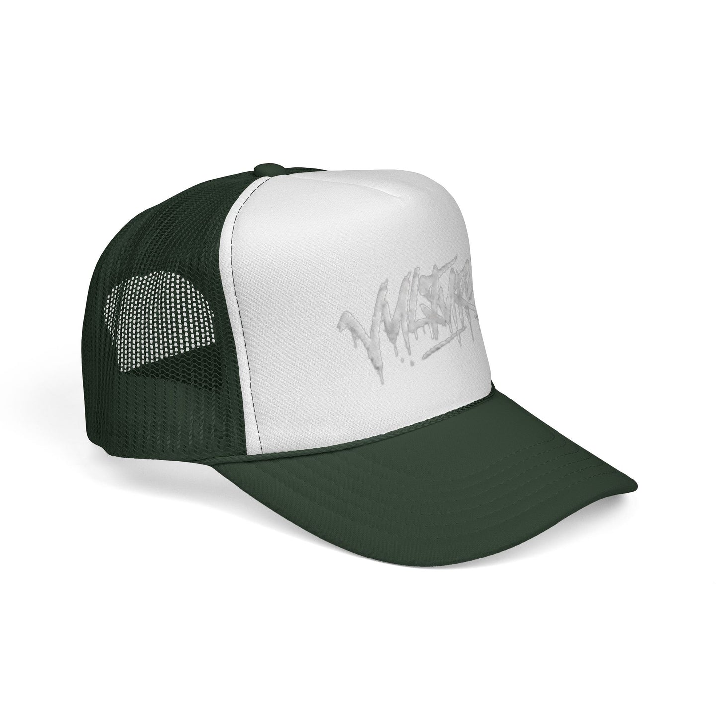 Graffiti Drip Trucker Cap - Urban Streetwear Mesh Hat