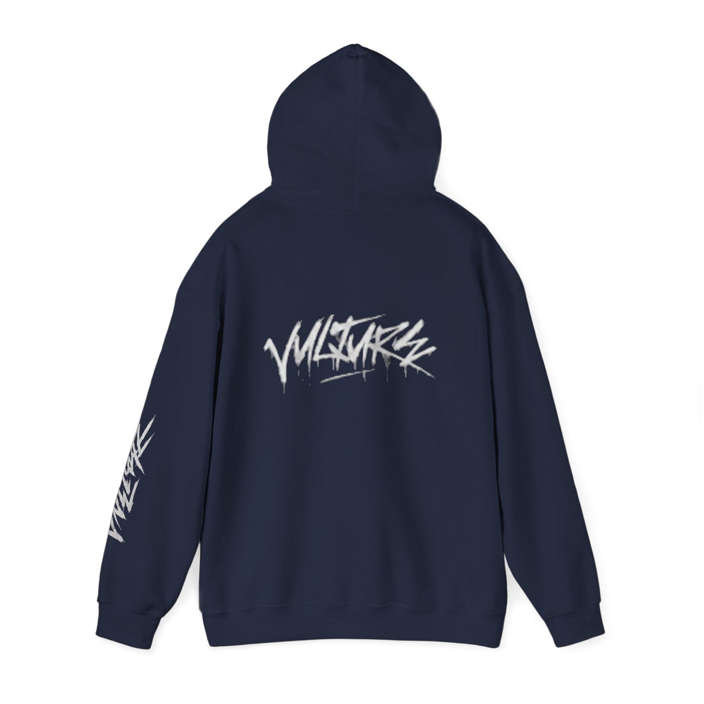 Graffiti Logo Hoodie sauvra — 'WILTWARE' Streetwear Pullover
