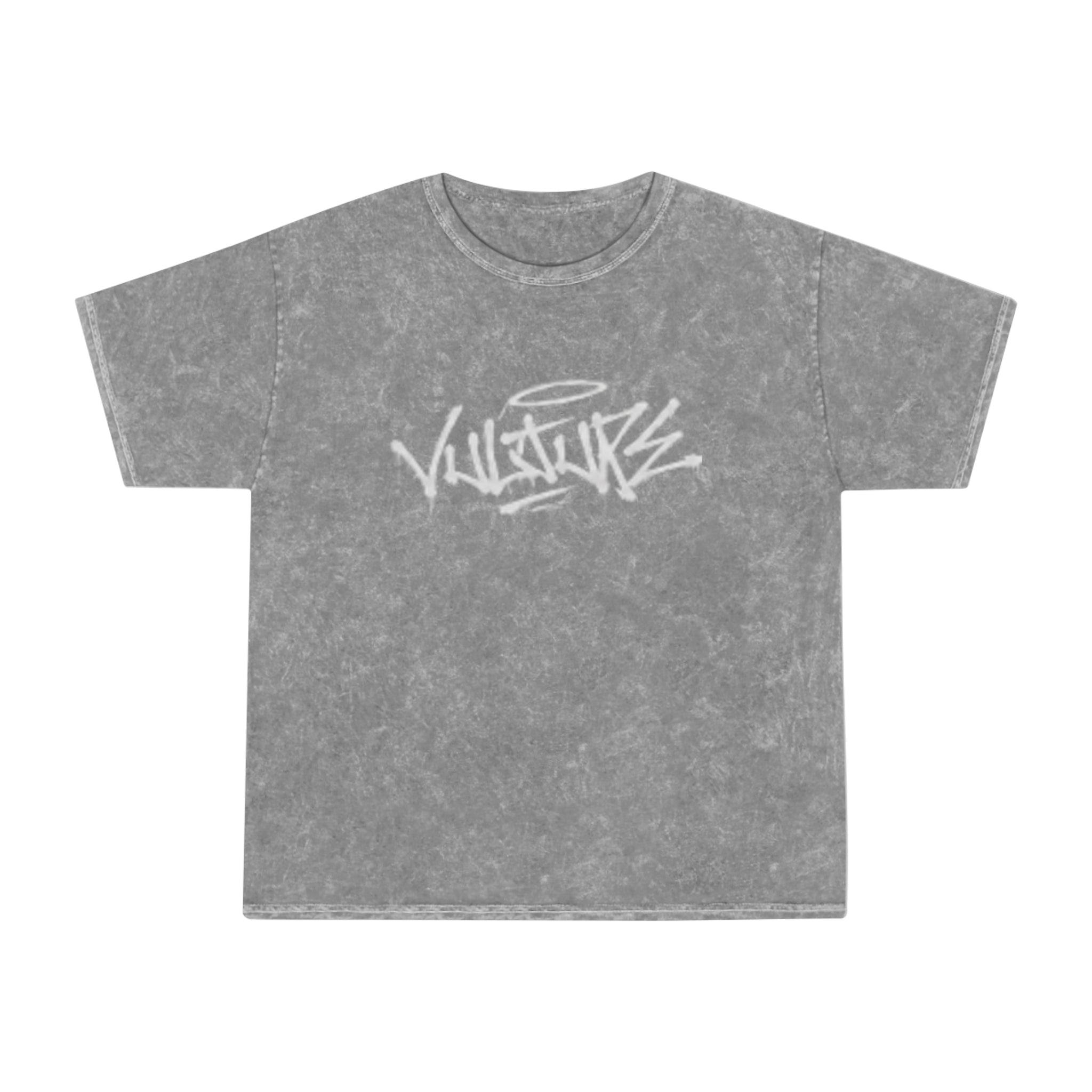 Vulture Graffiti Mineral‑Wash T‑Shirt