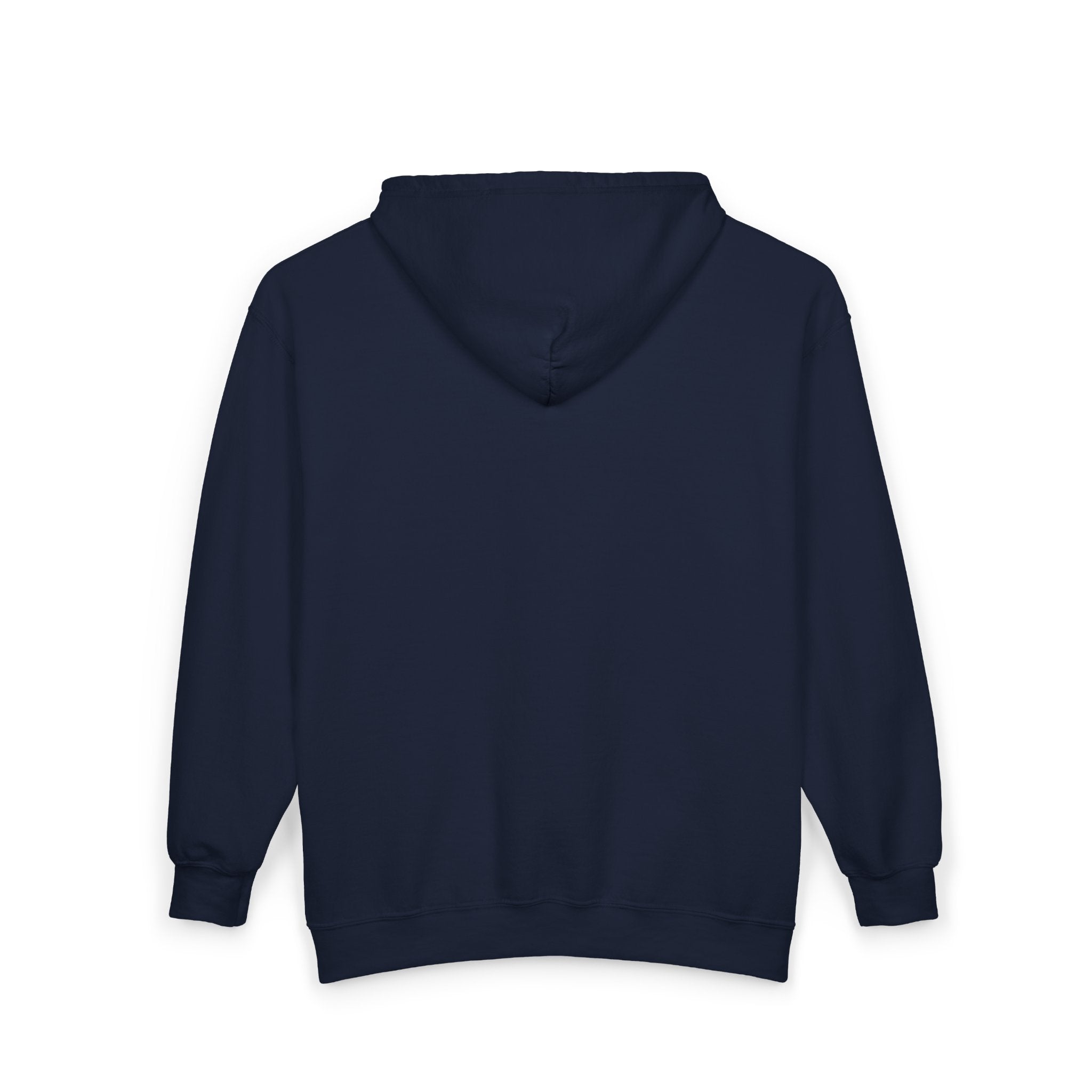 Plain White Full-Zip Hoodie