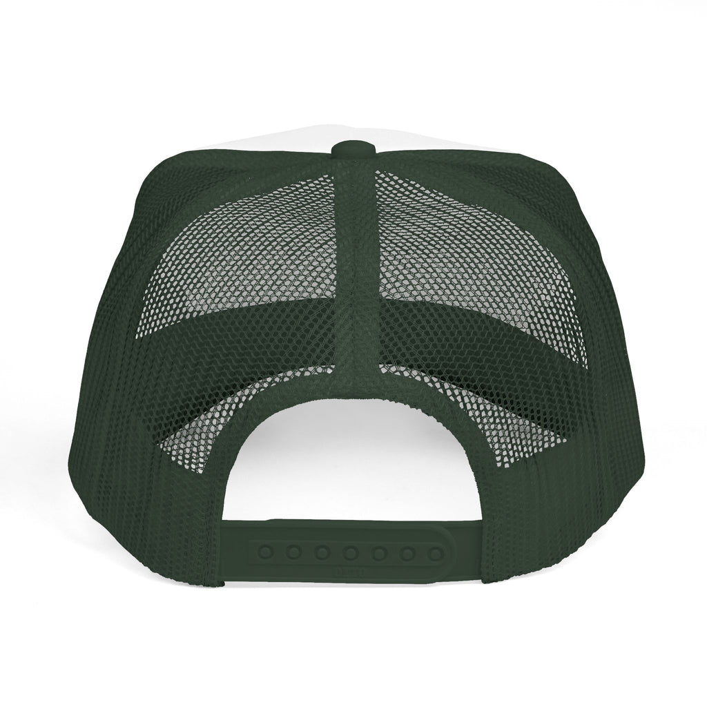 Graffiti Drip Trucker Cap - Urban Streetwear Mesh Hat