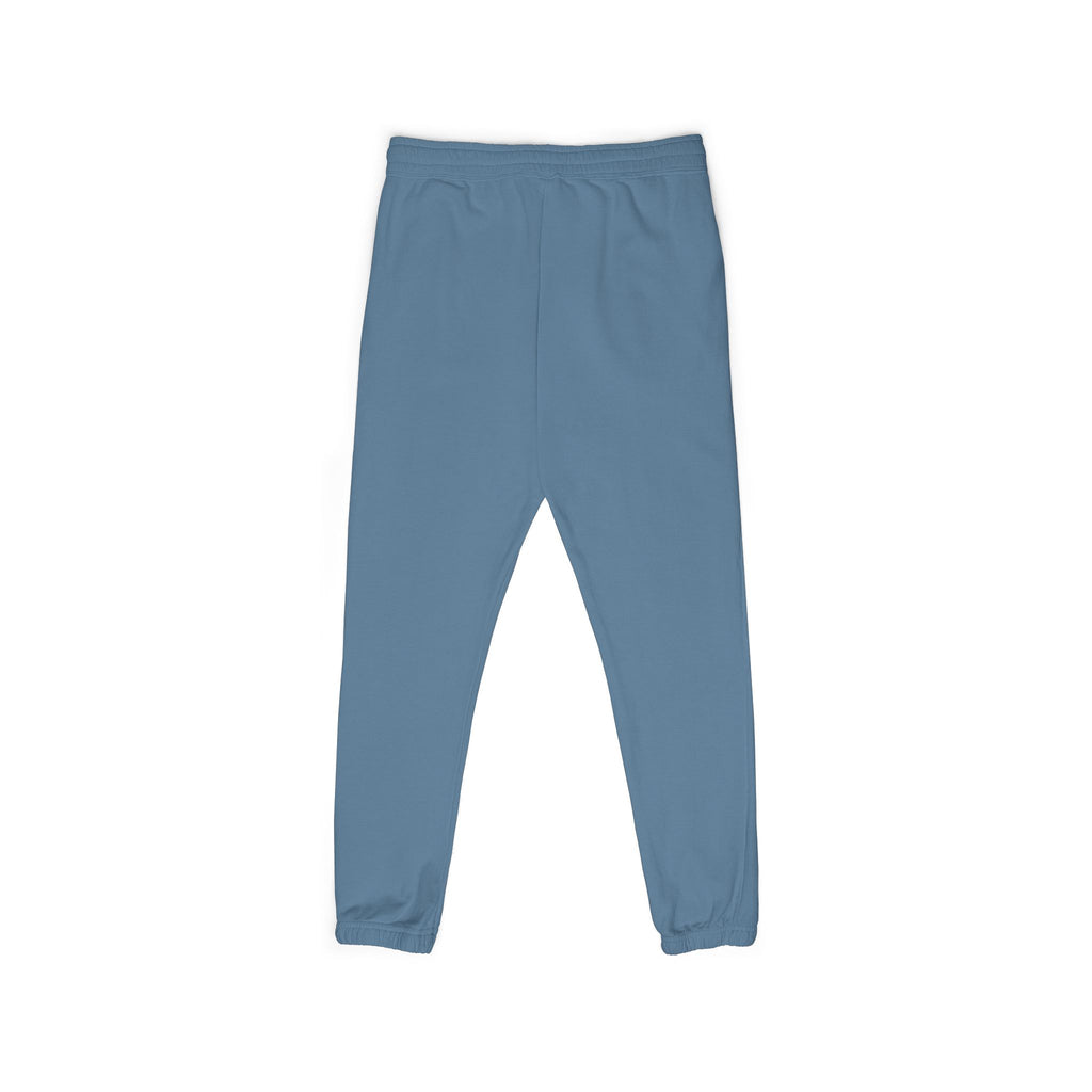 Fleece Sweatpants — Minimal Leaf Graphic Joggers