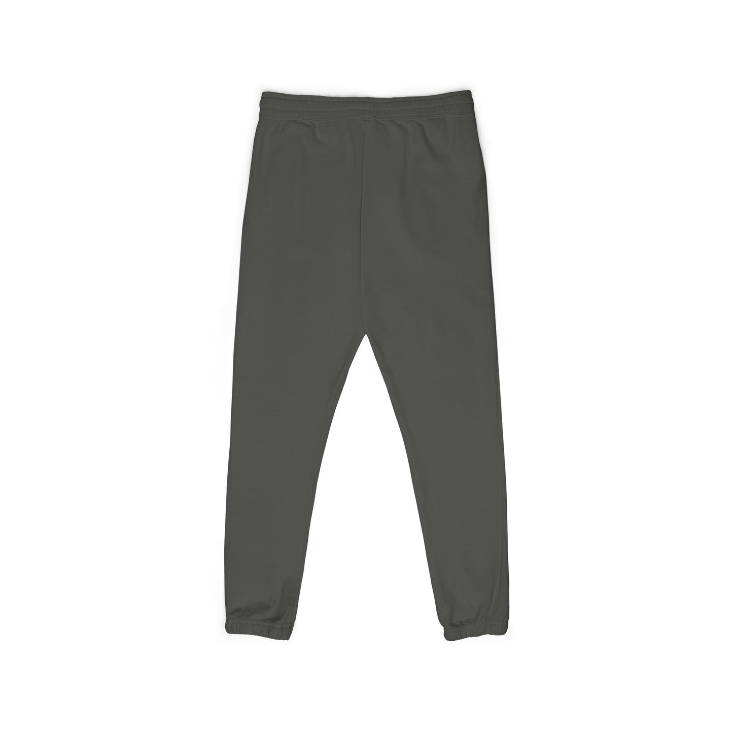 Fleece Sweatpants — Minimal Leaf Graphic Joggers
