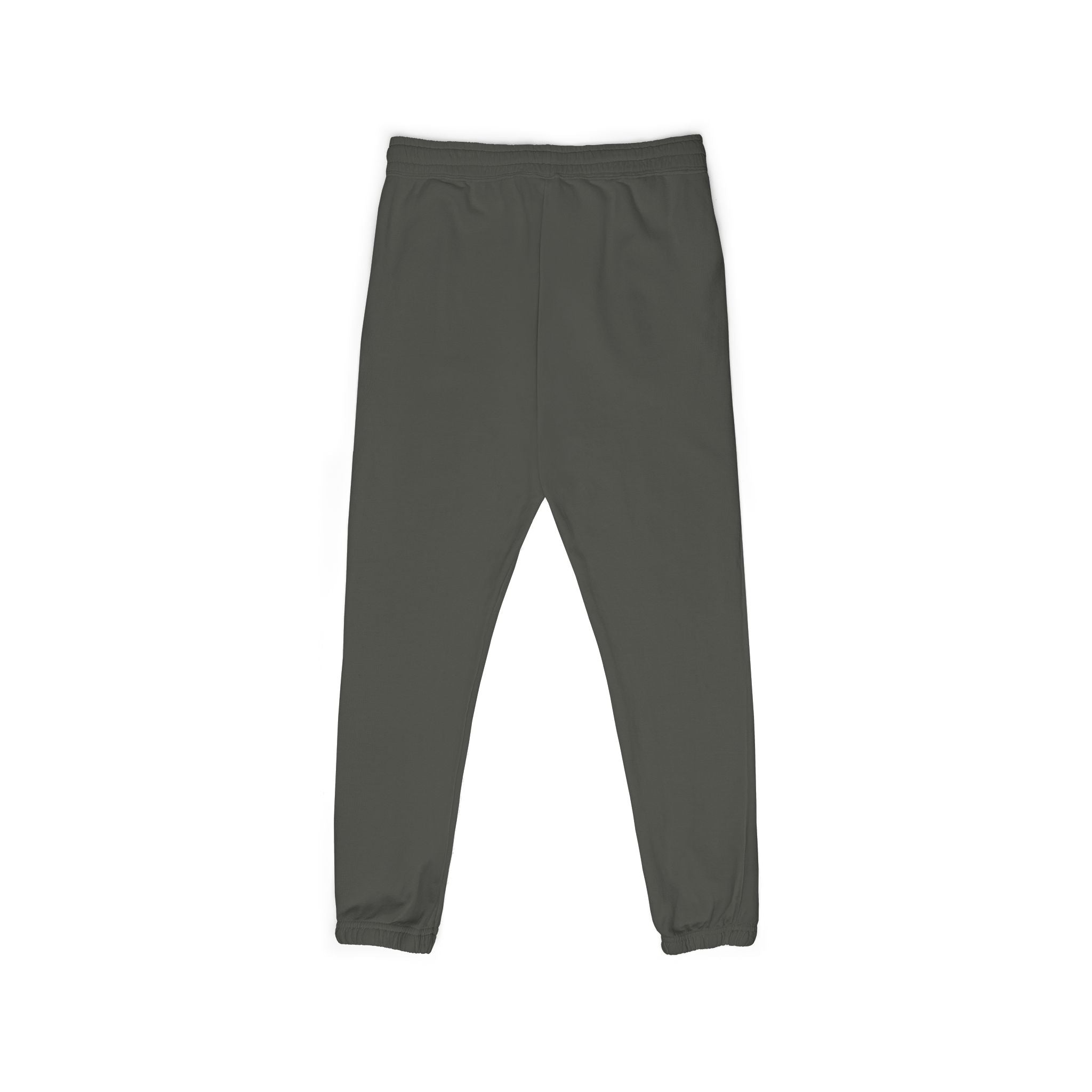 Fleece Sweatpants — Minimal Leaf Graphic Joggers