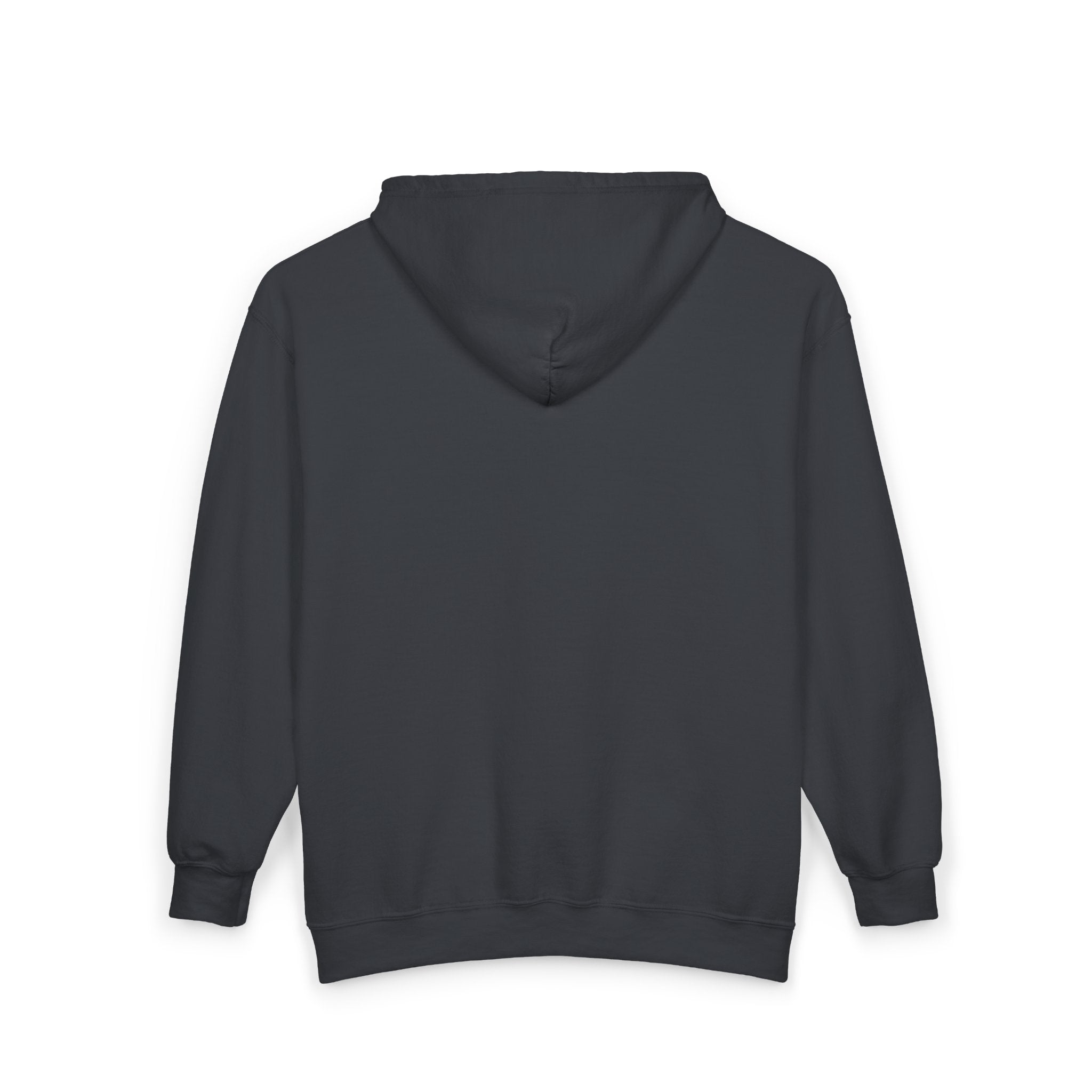 Plain White Full-Zip Hoodie