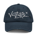 Distressed Embroidered 'Vulture' Dad Hat — Vintage Streetwear Cap