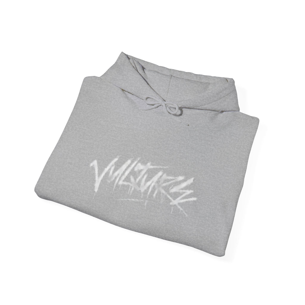 Hoodie — 'Mistakes' Graffiti Script Black Pullover