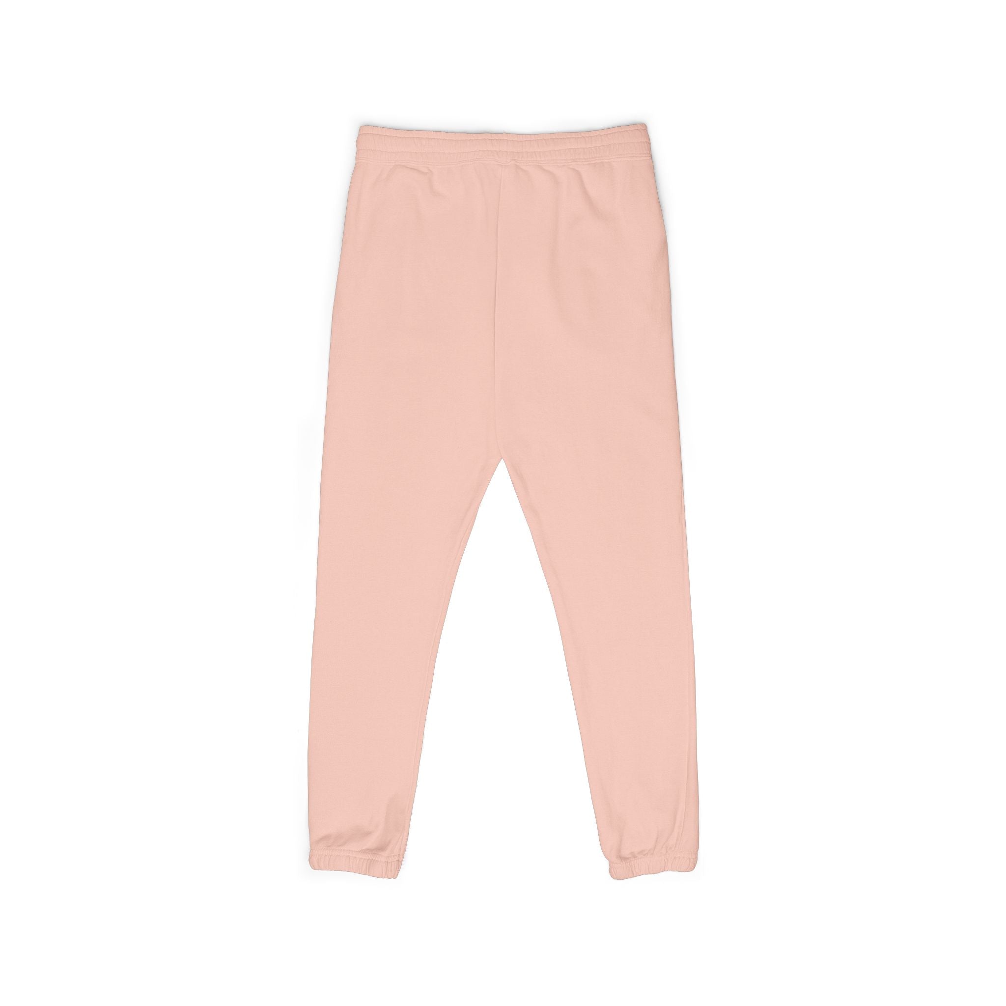 Fleece Sweatpants — Minimal Leaf Graphic Joggers
