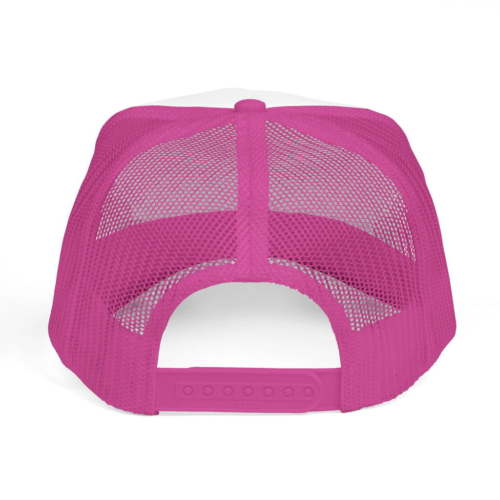 Graffiti Drip Trucker Cap - Urban Streetwear Mesh Hat