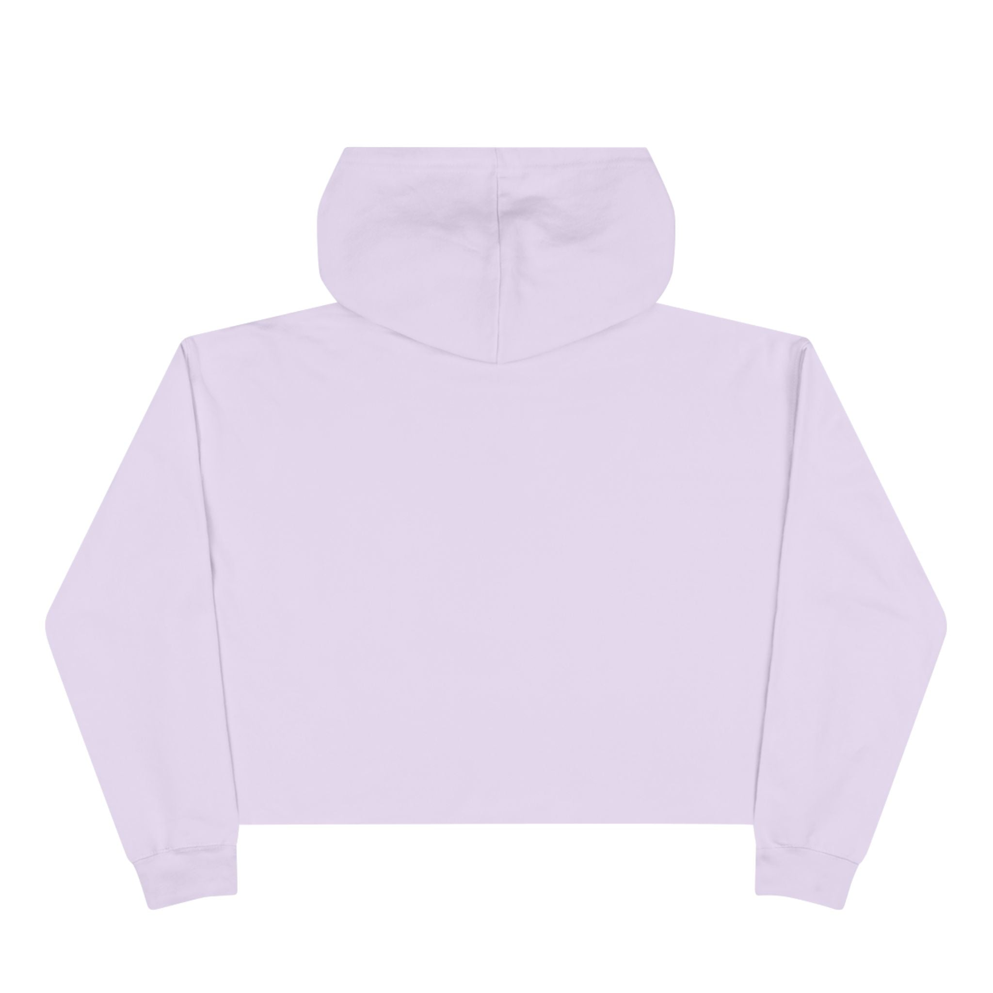 Cropped Hoodie — Minimal Monochrome Graffiti Logo