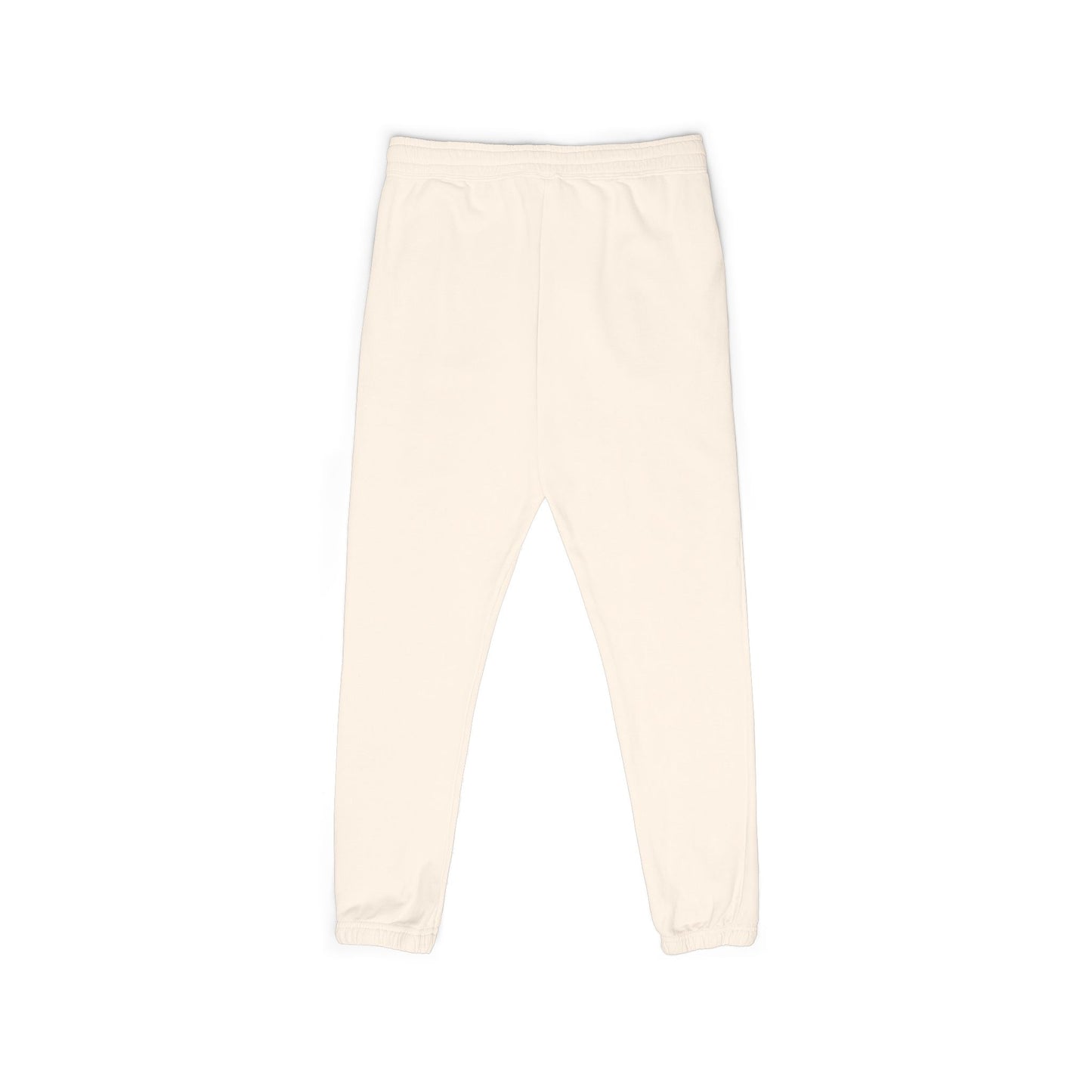 Fleece Sweatpants — Minimal Leaf Graphic Joggers