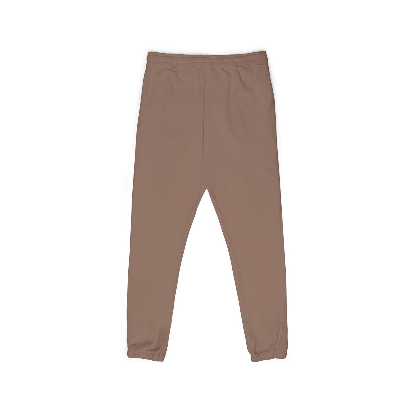 Fleece Sweatpants — Minimal Leaf Graphic Joggers