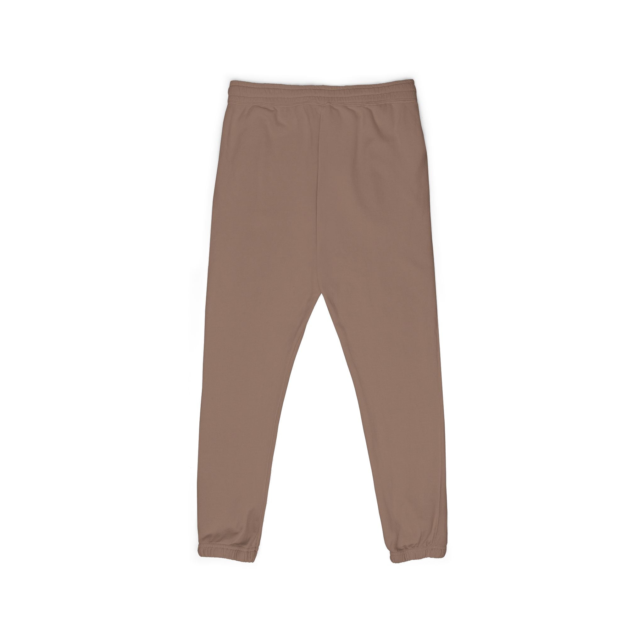 Fleece Sweatpants — Minimal Leaf Graphic Joggers