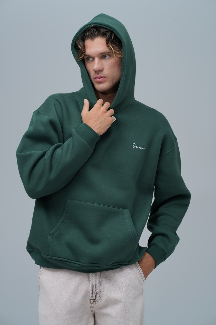 "Saw" Tapestry Appliqué Hoodie